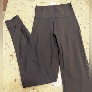 Lululemon Black Mesh Leggings